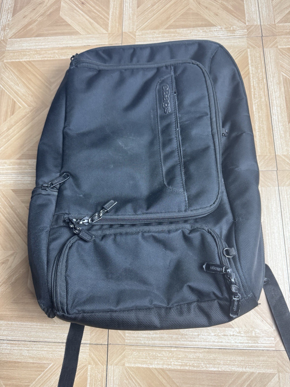 eBags Pro Slim Laptop Backpack BlackProfessional Weekender Bag