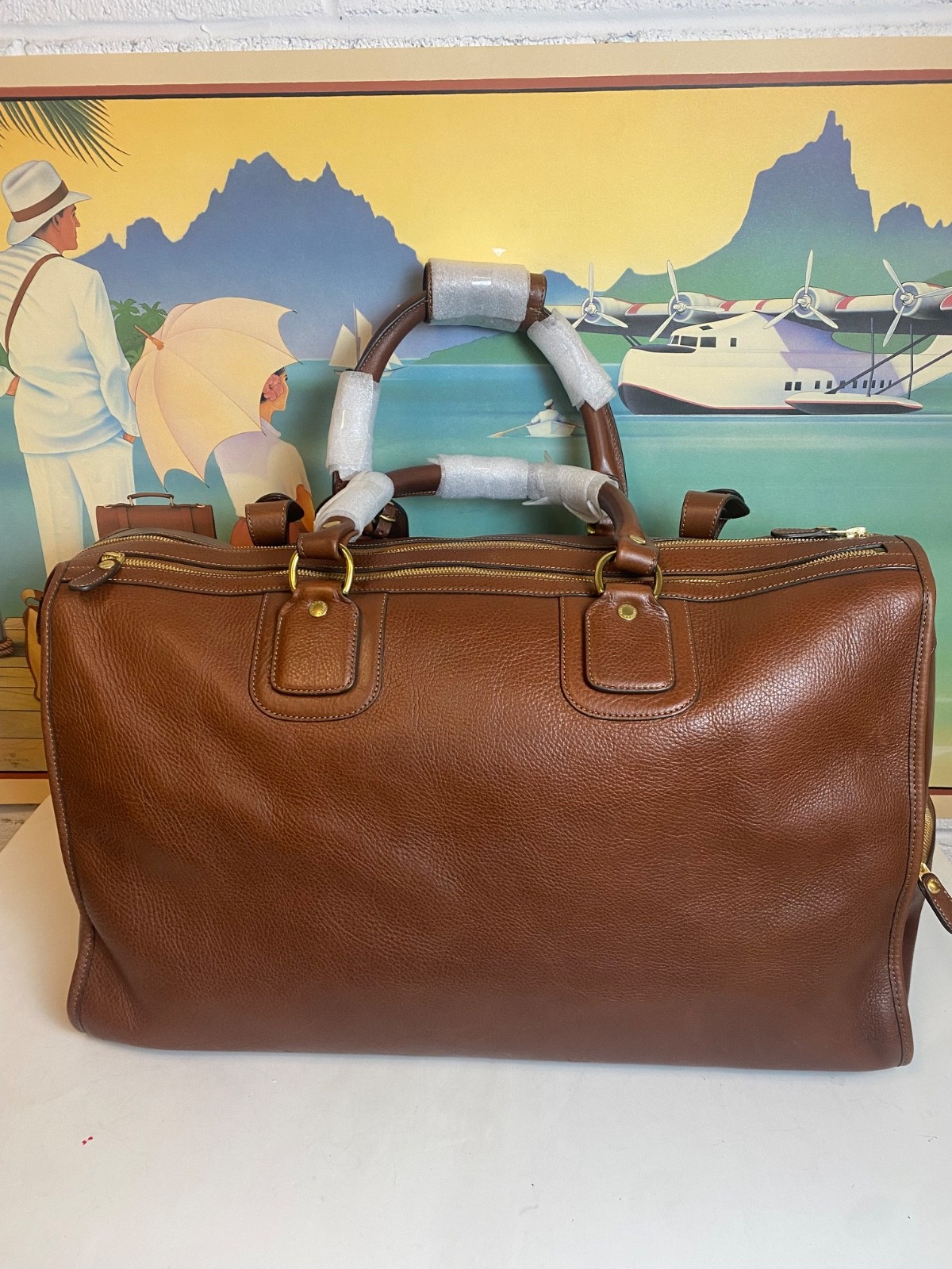 Ghurka Original Collection No. 2 Express Vintage Leather Carry-On Travel Bag
