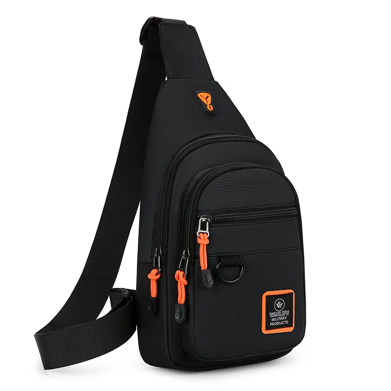 Men Waterproof Chest Bag Crossbody Hiking Cycling Shoulder Bag Travel Backpack