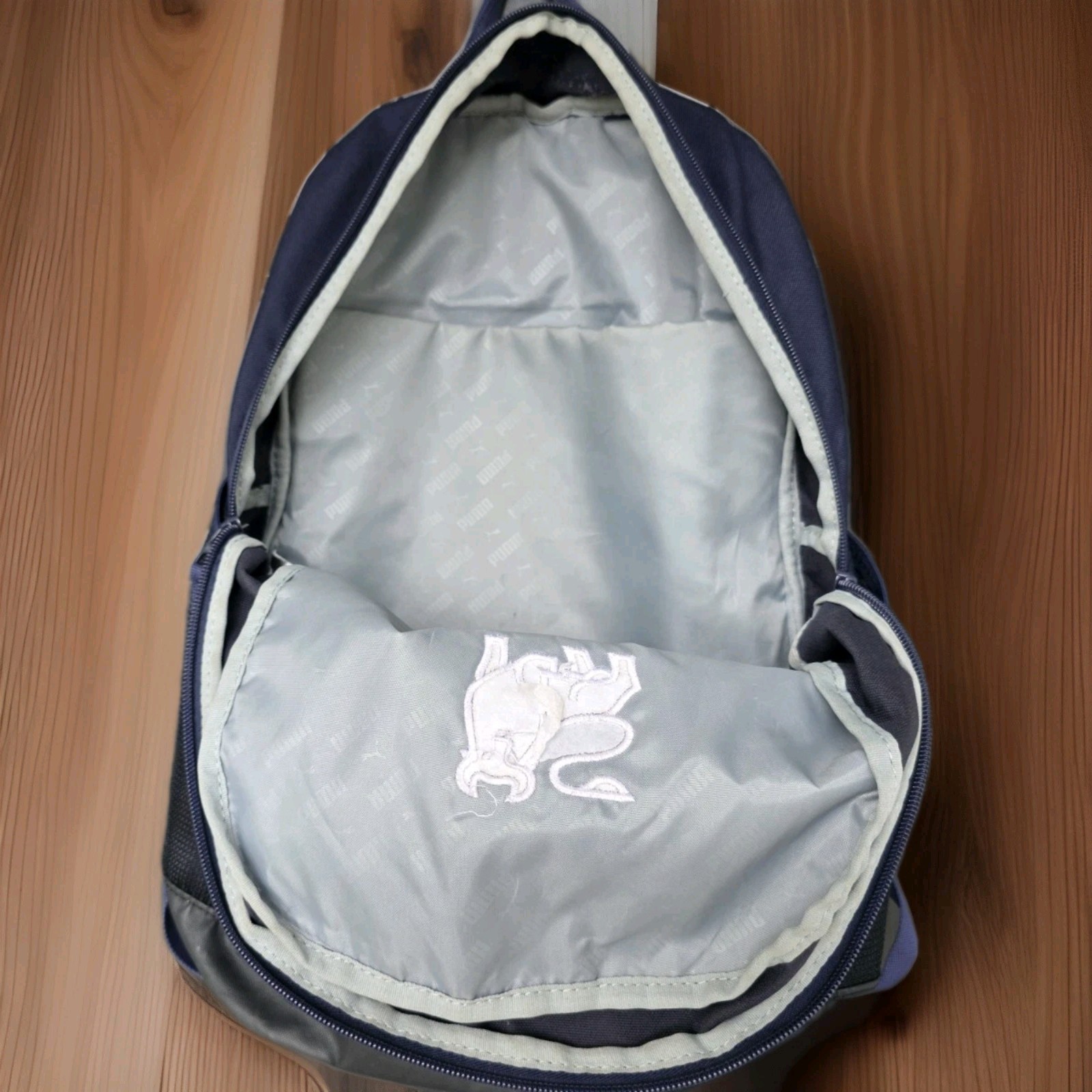 Merrill Lynch Puma Backpack Blue Black Wall Street Finance CS-174-BTS19 EUC