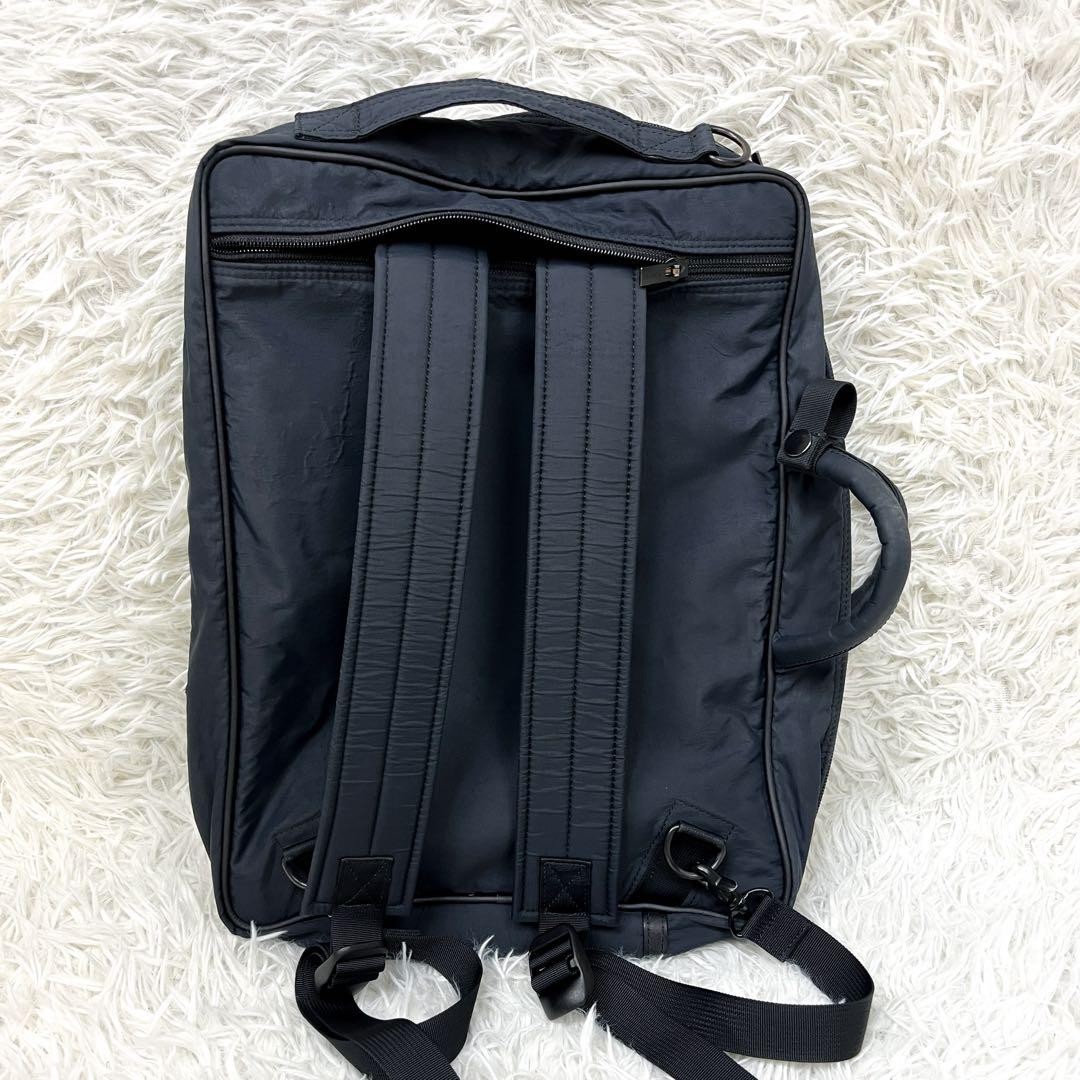 PORTER LAYER 3-Way Briefcase Backpack Shoulder Bag Navy