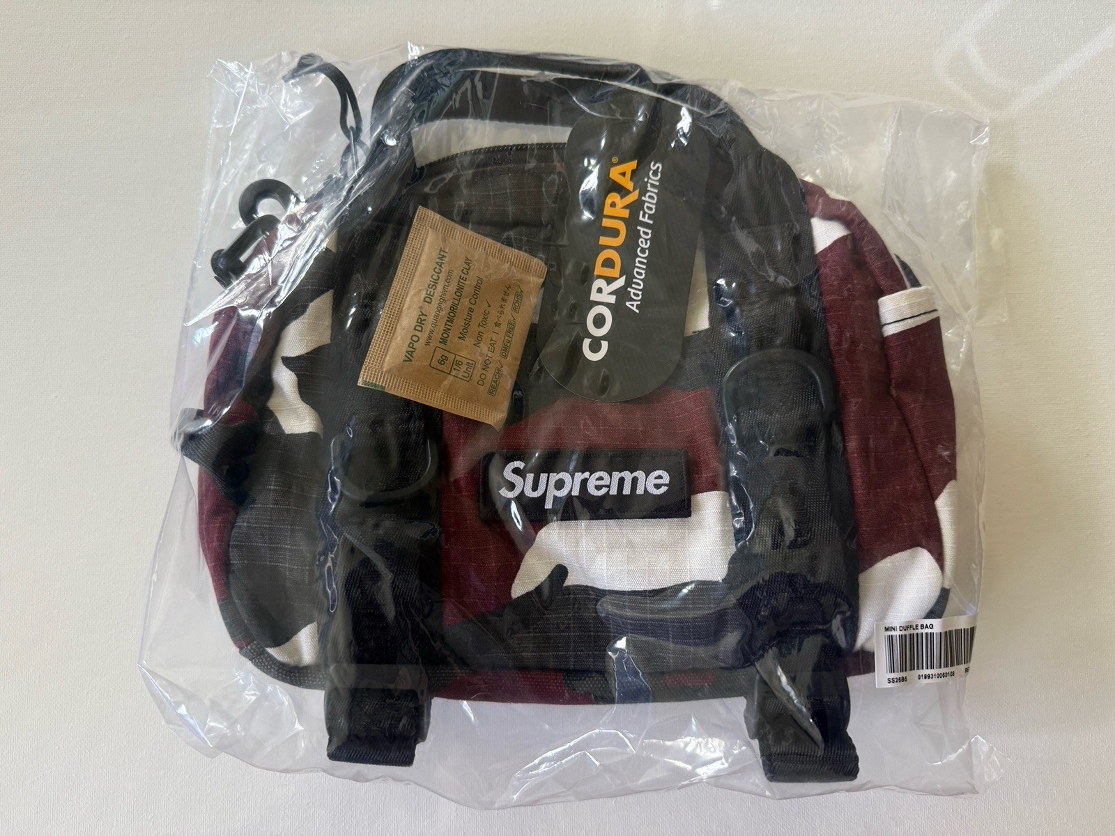✅In Hand Supreme SS26 Mini Duffle Bag Camo New US Ship
