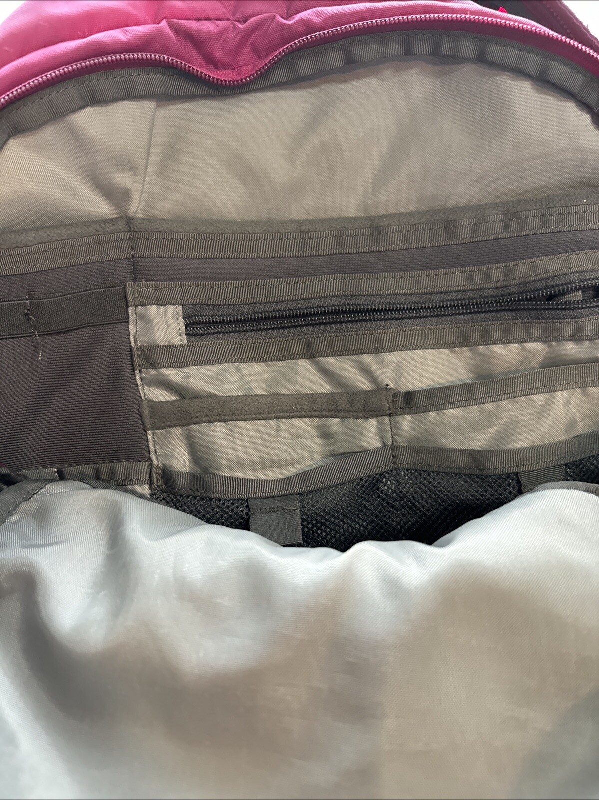 The North Face Backpack Recon Bag Travel School Gym Laptop Black Pink Flex Vent