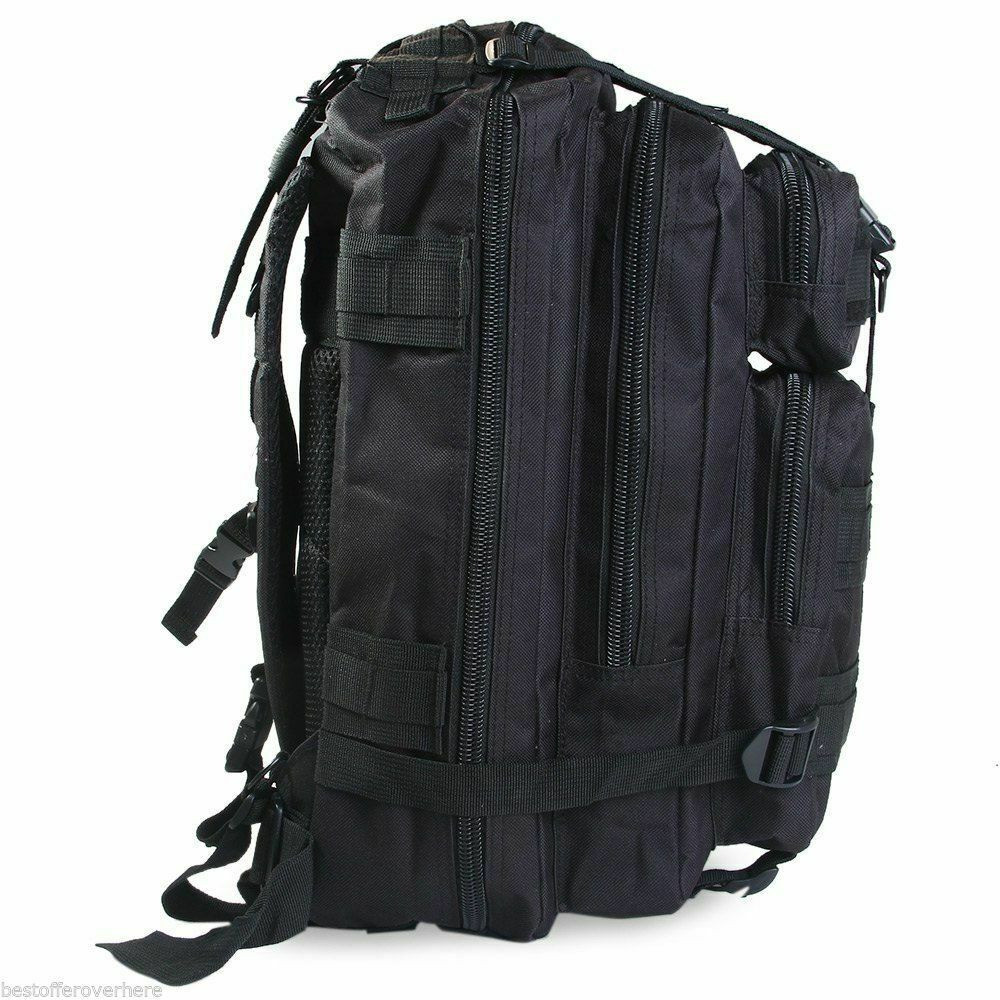 30L Military Tactical Backpack Rucksack Travel Bag for Camping Hiking Outdoor
