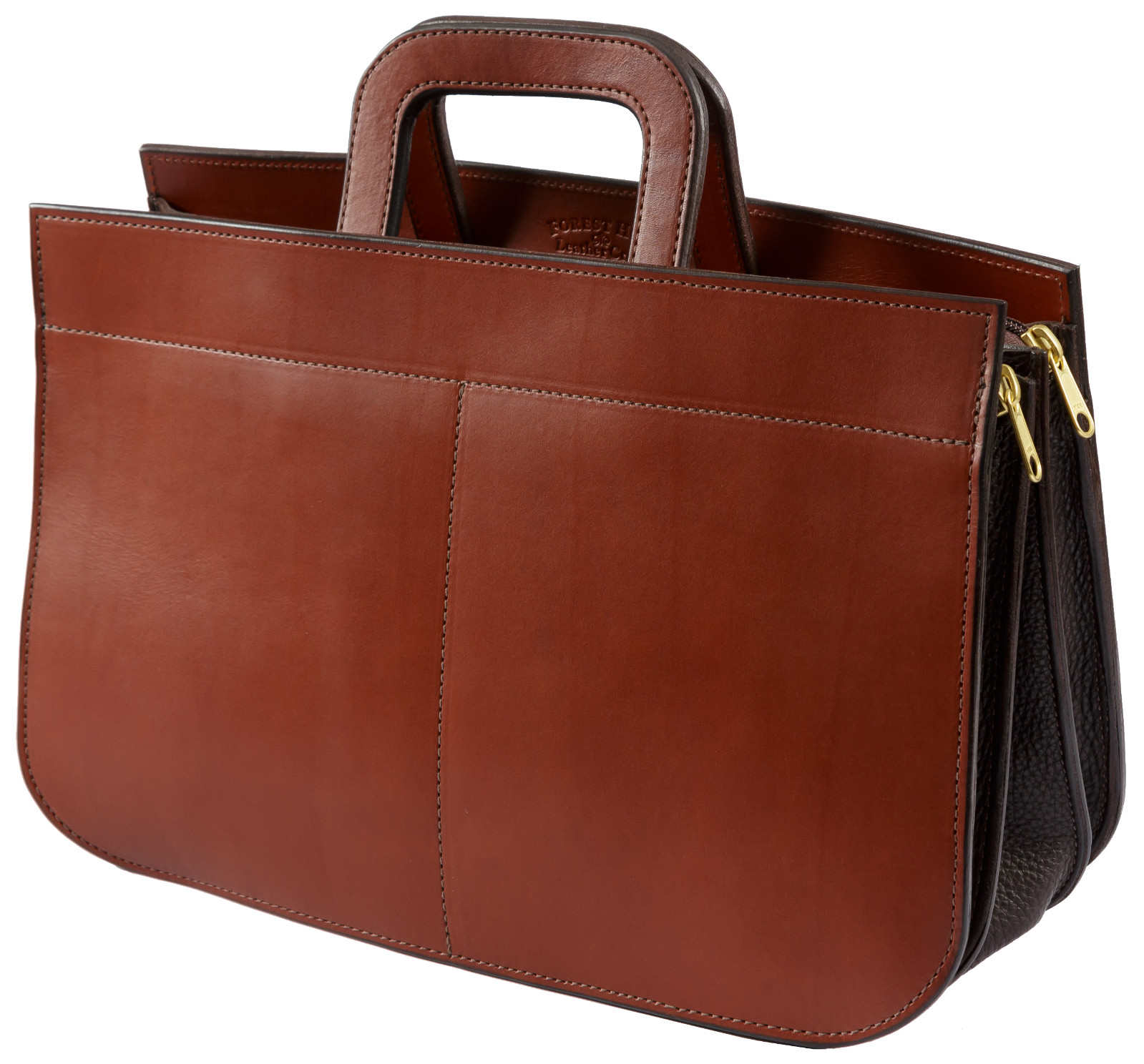 Briefcase with a Lifetime warranty. Handmade in the USA. Wickett & Craig