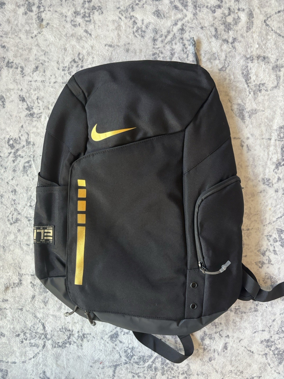 Nike Hoops Elite Pro 32L Basketball Backpack – Black/Gold