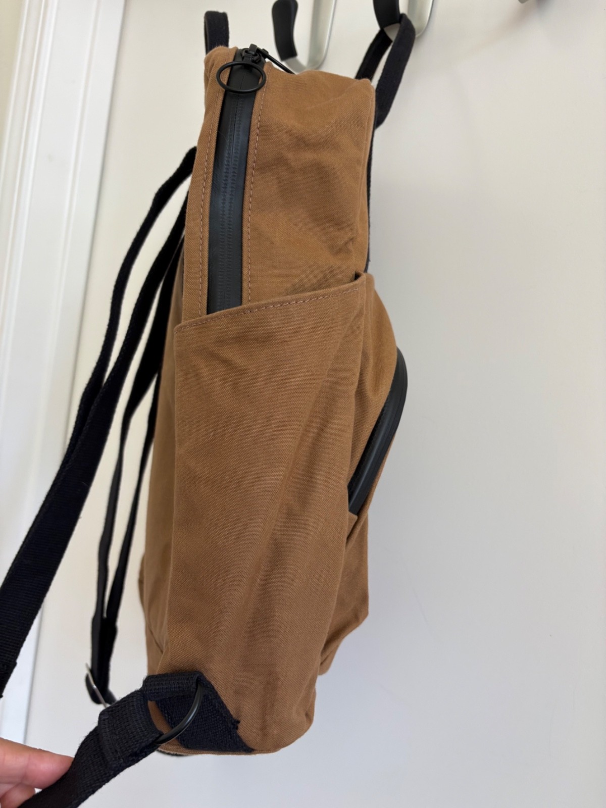 Trakke Canna Backpack, whiskey, original version, sewn-on label