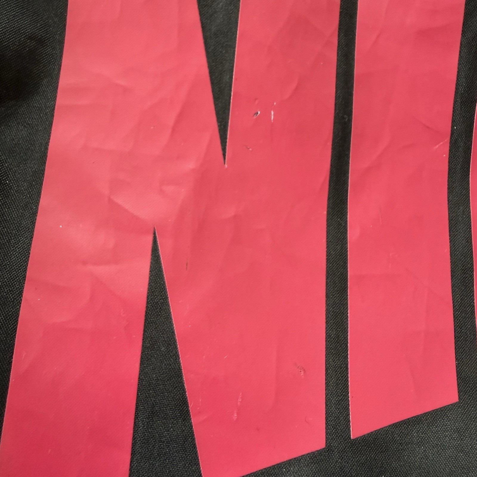 Nike Drawstring Black & Pink Cinch Gym Bag Backpack