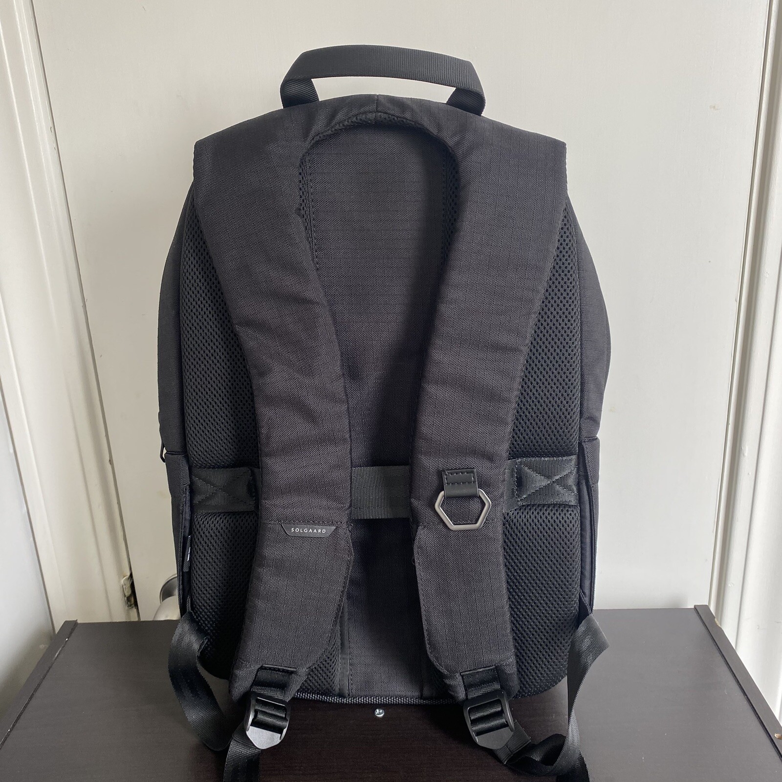 Solgaard Shore-Tex Daypack – Fits 15″ Laptop – Black w/ Logo