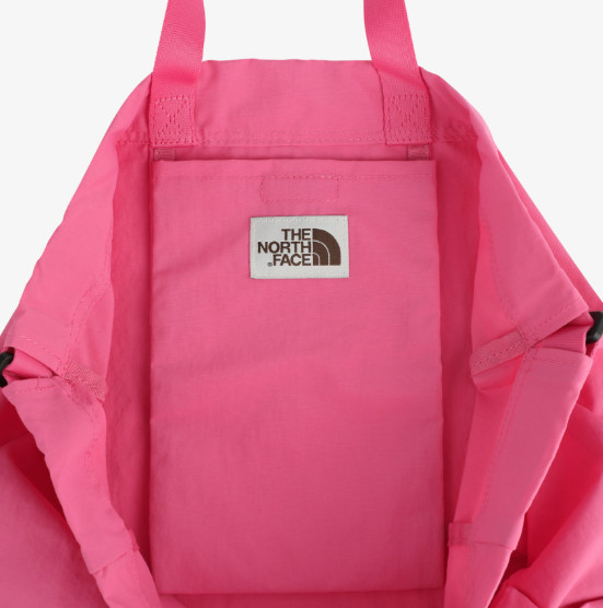 The North Face White Label Linen Mesh Gym Bag Pink