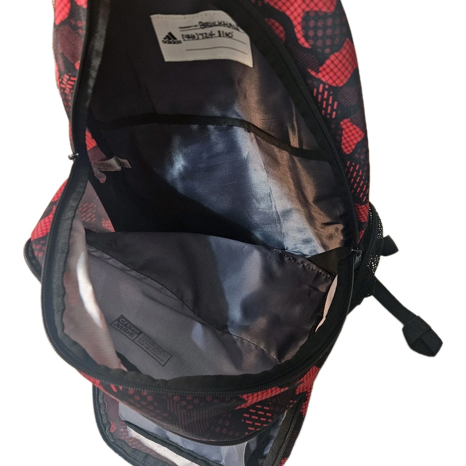 Adidas Red Camo laptop Backpack Backpack Camo EUC