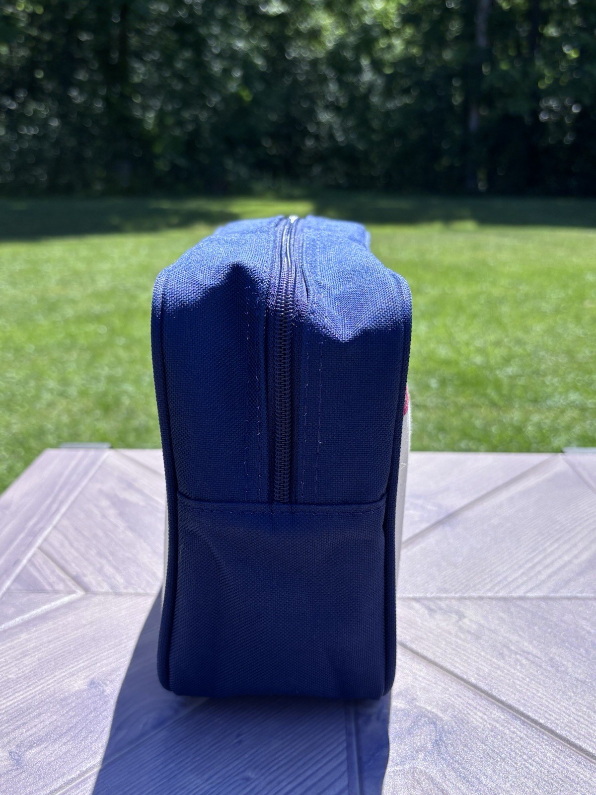 Vineyard Vines Custom Collection Travel Toiletry Bag Dopp Kit NWT Navy Canvas