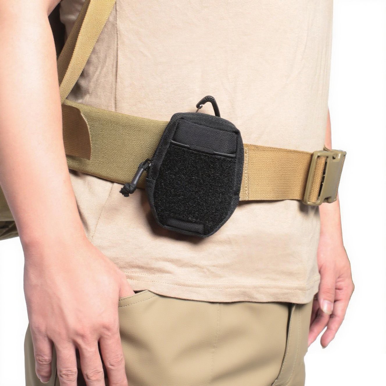 Mini MOLLE Pouch Multi-Purpose Compact Tactical Waist Bags Small Utility EDC Bag