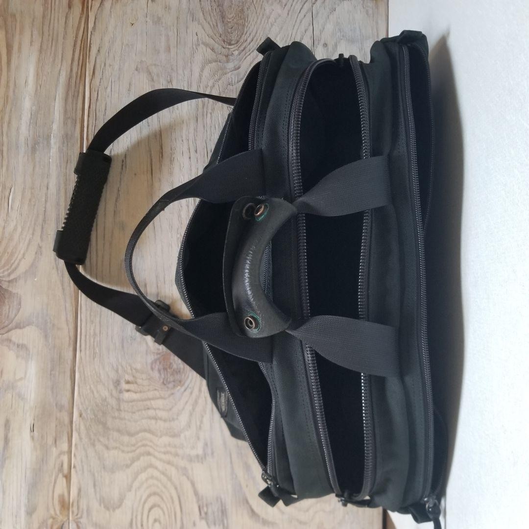 Authentic Porter Yoshida Bag 2Way Business Shoulder Bag Black, 34cm x 40cm