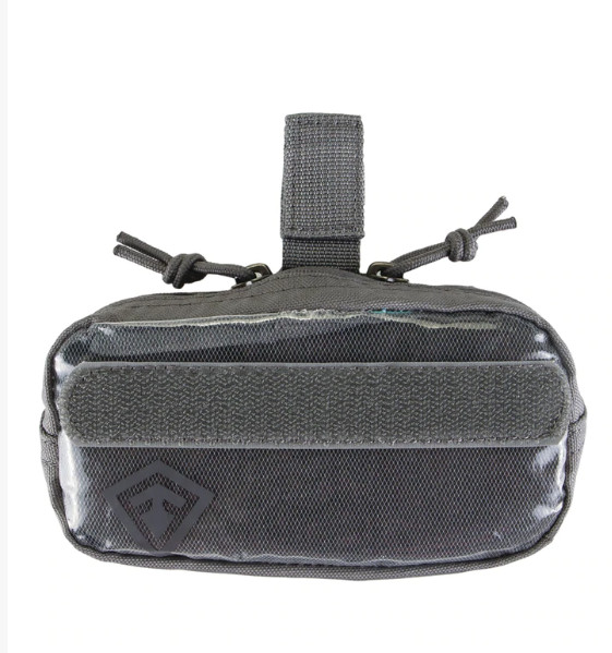 First Tactical Pouch 6×3 Hook and Loop Strips-Military-Barcode pouch
