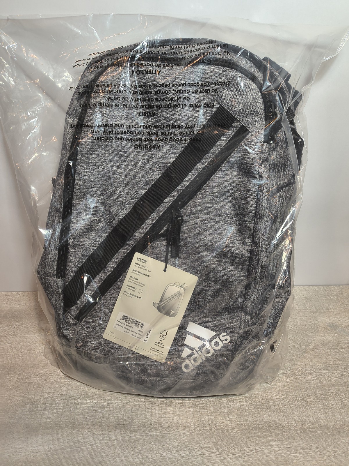 Adidas / PRIME SLING BACKPACK / Full Size Large / 5156565 / lifetime warranty