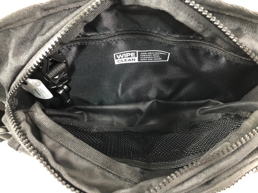 NEW Adidas Amplifier 2 Multipockets Crossbody Bag Black/White Polyester Unisex