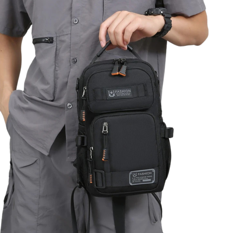 Fashion Men Waist & Chest Crossbody Bag High Quality Casual Bag