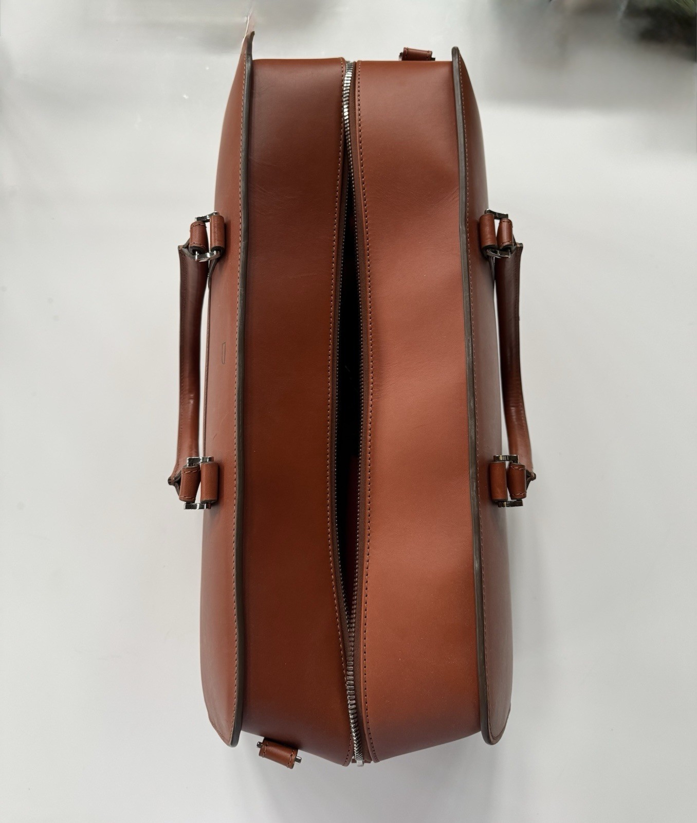 Carl Friedrik Weekender – Cognac Leather
