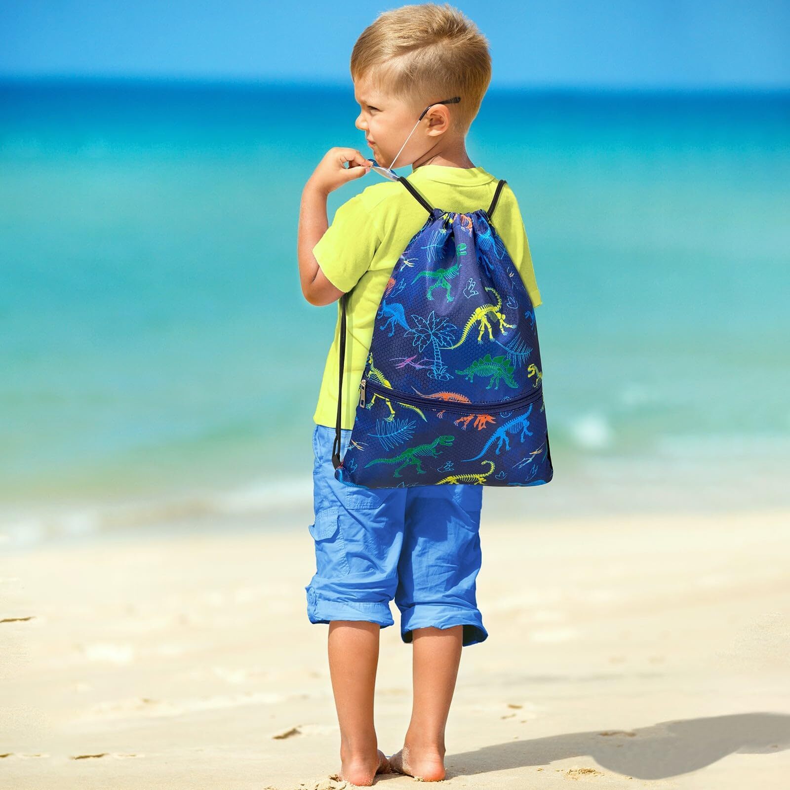 Drawstring Backpack Drawstring Bags For Kids Swim Bag For Beach