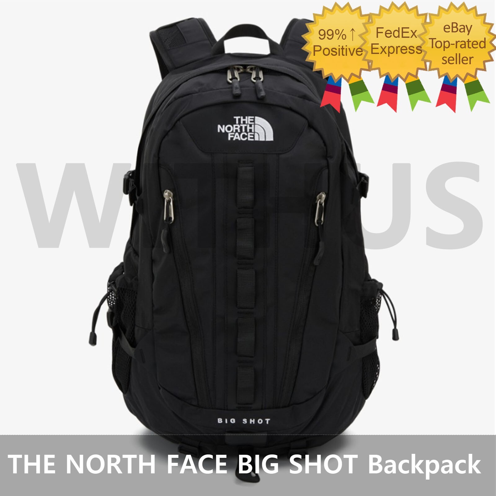 THE NORTH FACE BIG SHOT Backpack Black NM2DQ01A Genuine 2024.ver – Tracking
