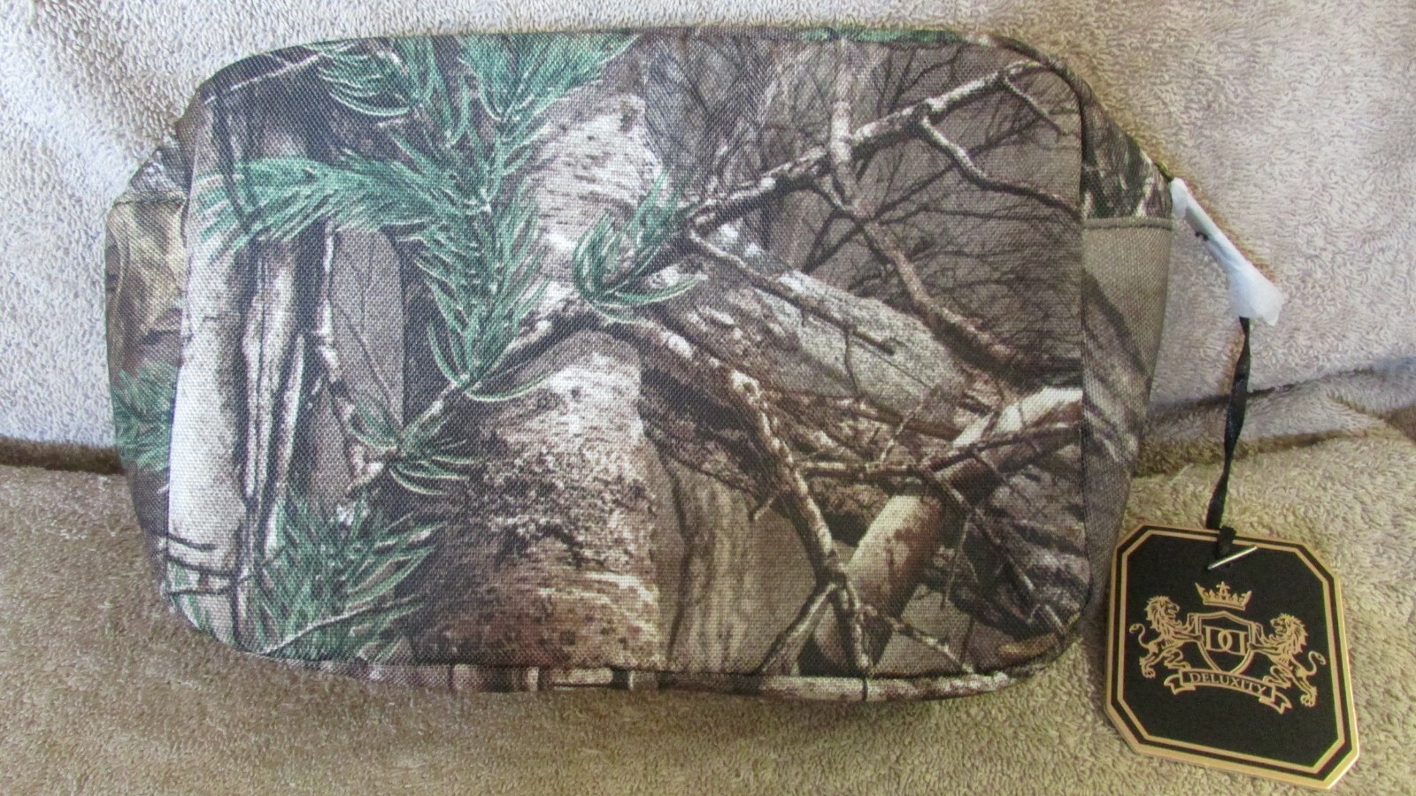 Deluxity Zippered Mossy Oak Camo Travel/Pill/Field Bag – 8 1/2″ x 6 (R 1)