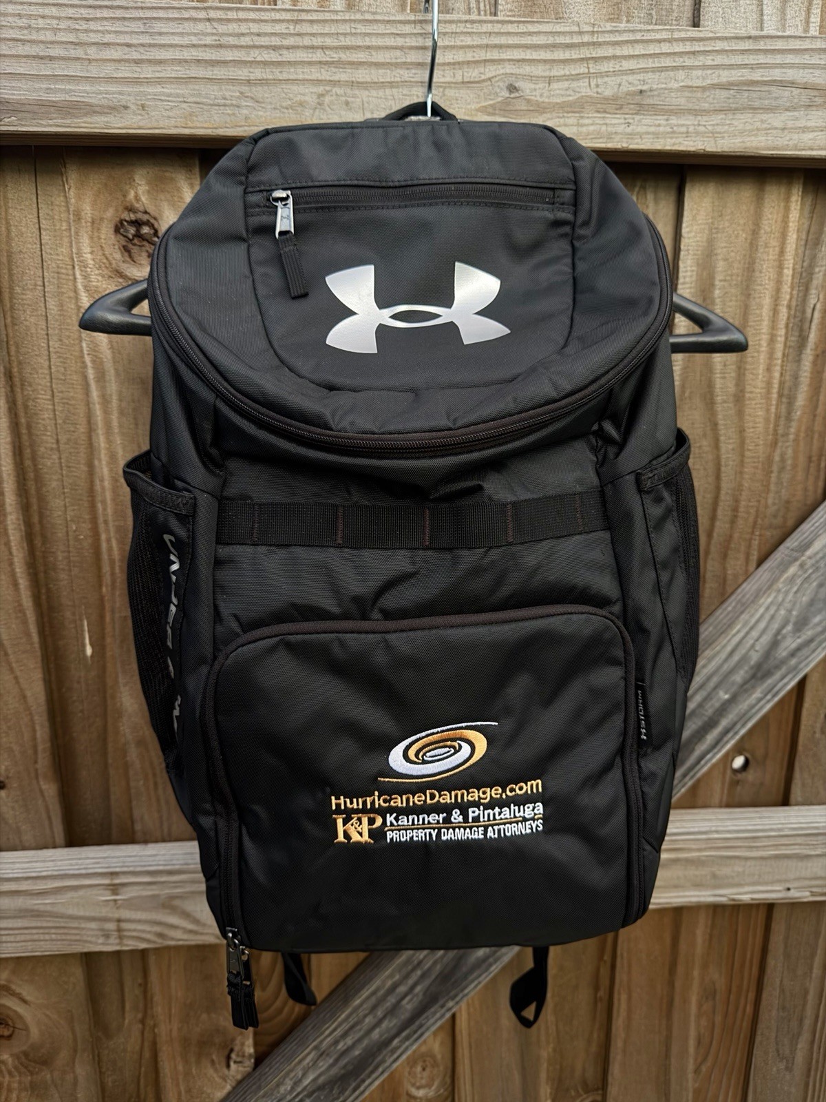 Under Armour Black Storm 1 Heatgear Baseball Softball Class Large Adult Backpack