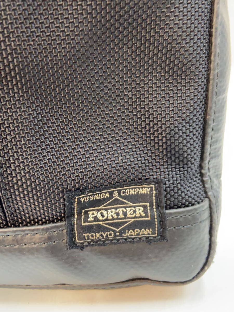 Authentic PORTER Shoulder Bag Black 12cm Depth 27cm Height 23cm Width