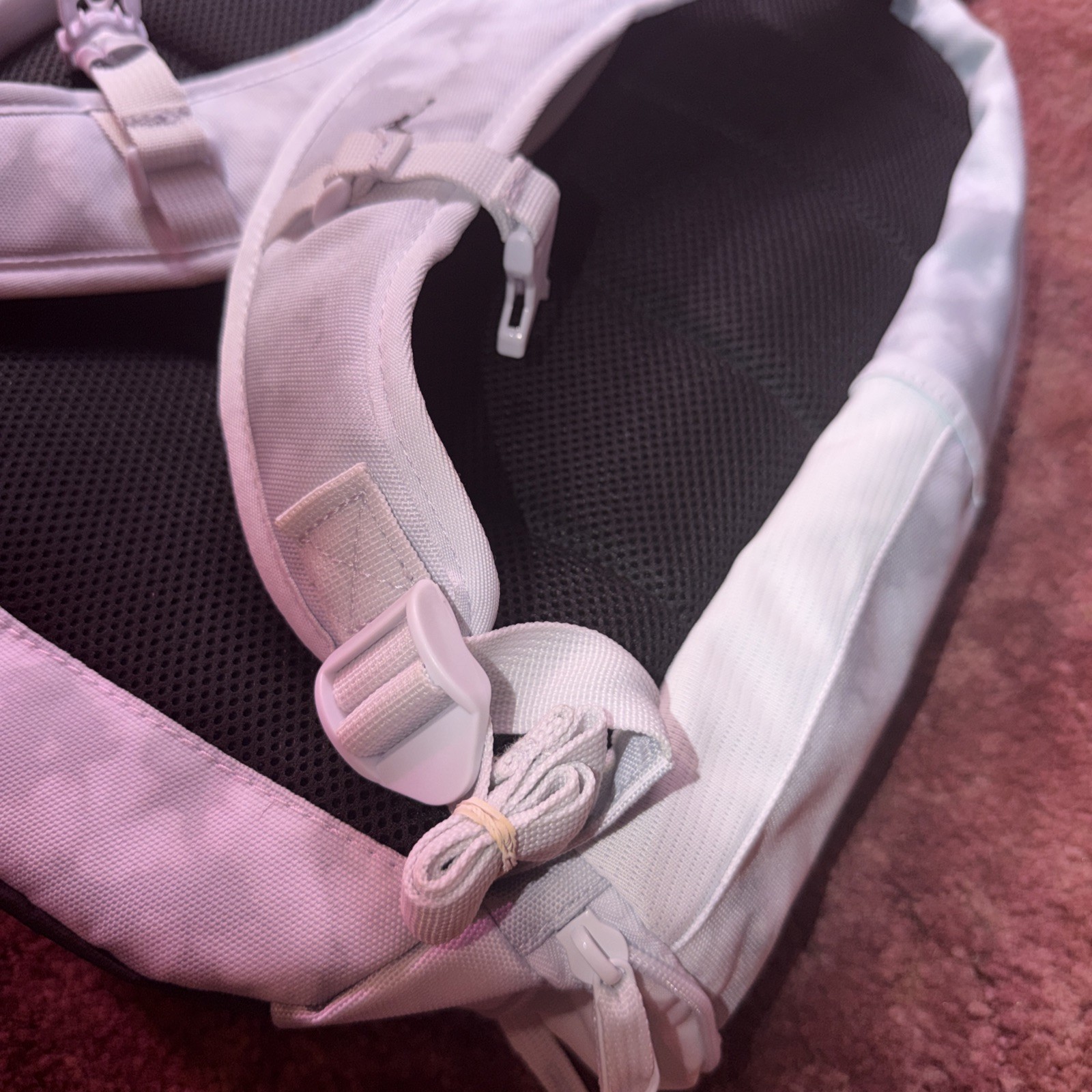 gray jordan backpack With Bottle Pocket And Water Resistant