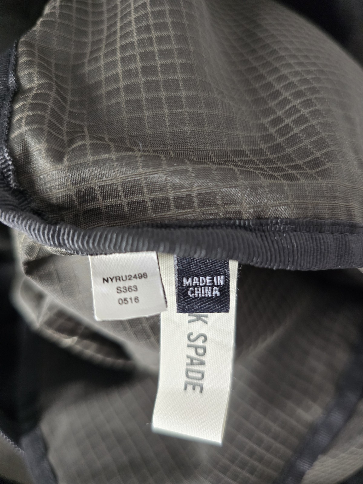 Jack Spade NYRU2498 Packable Ripstop Duffle Bag Lightweight Travel Gym Olive