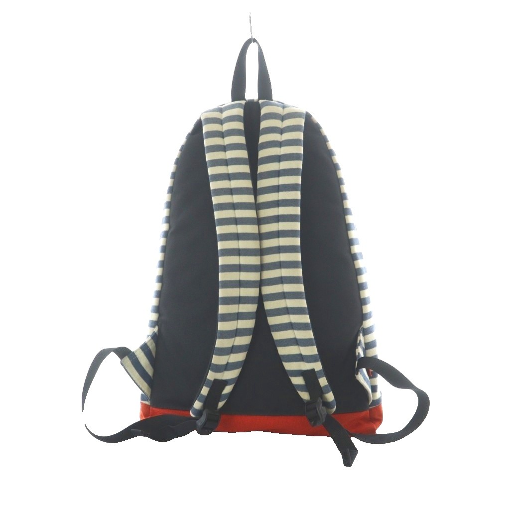 Chums Multicolor Canvas Backpack Daypack Red Blue White B-Condition 17×11.5in
