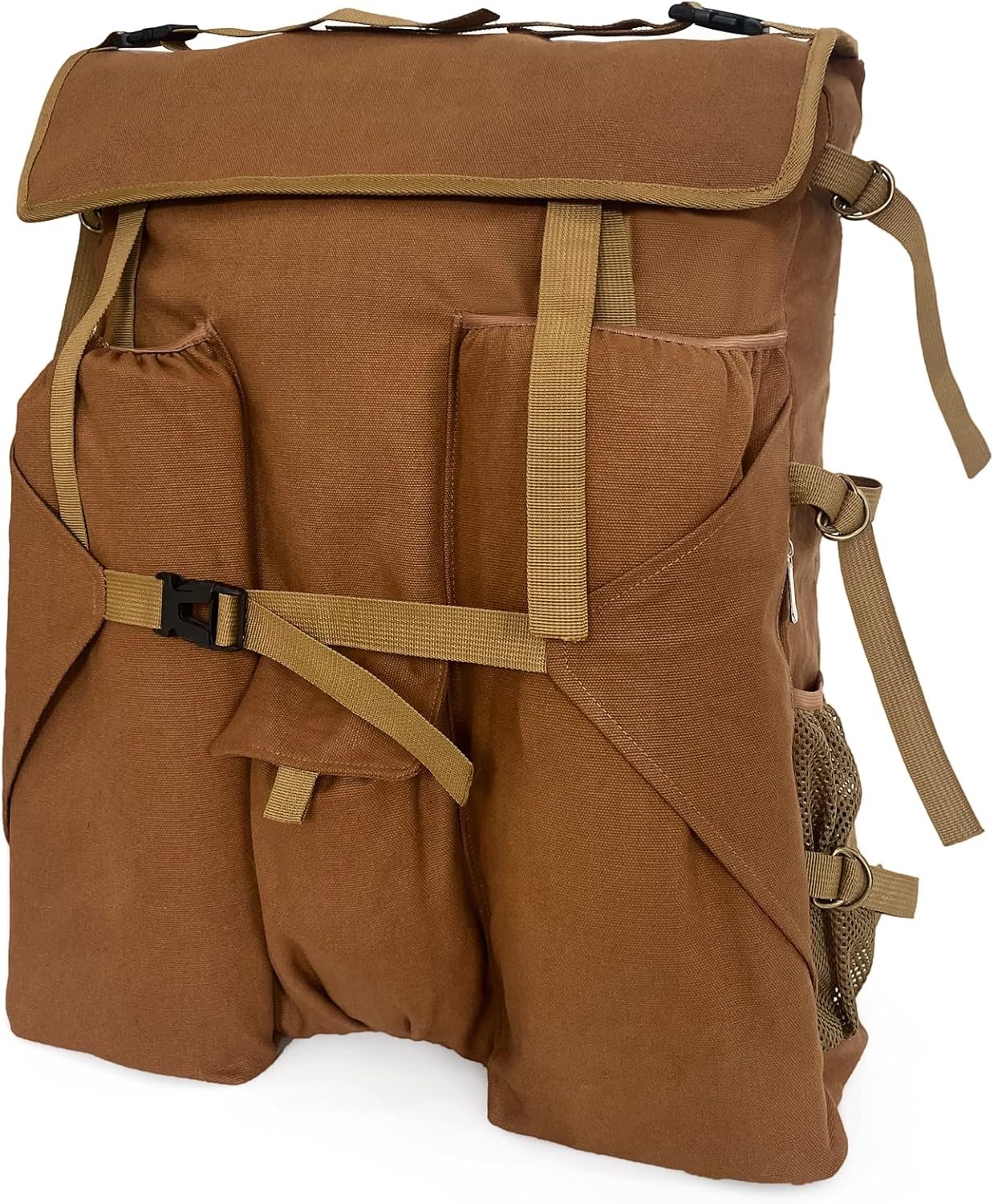 Heavy Duty Plein Air Artist Backpack with Handheld Strap, Art Supply Tote Bag…
