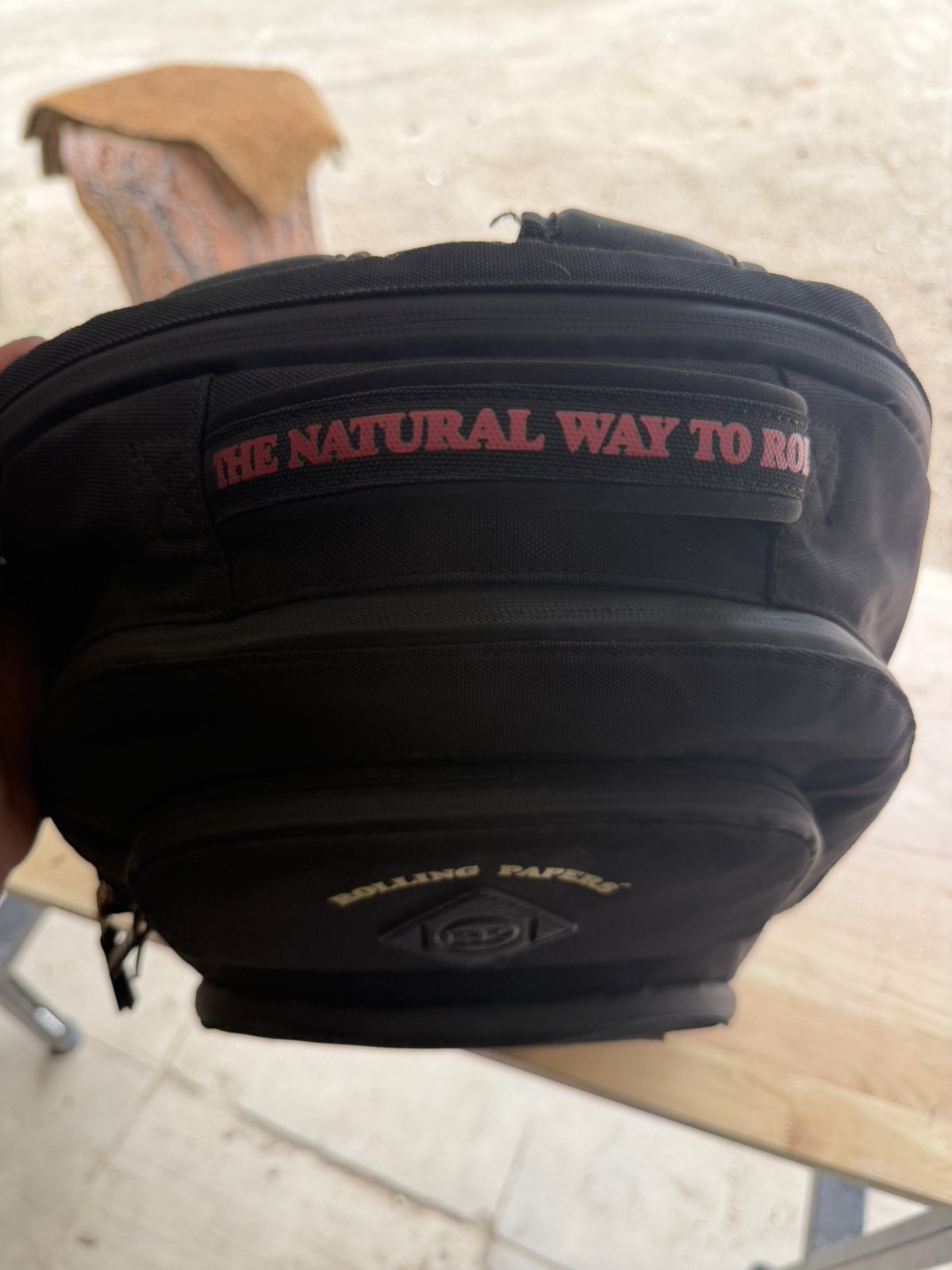 Raw Rolling Papers Black Backpack