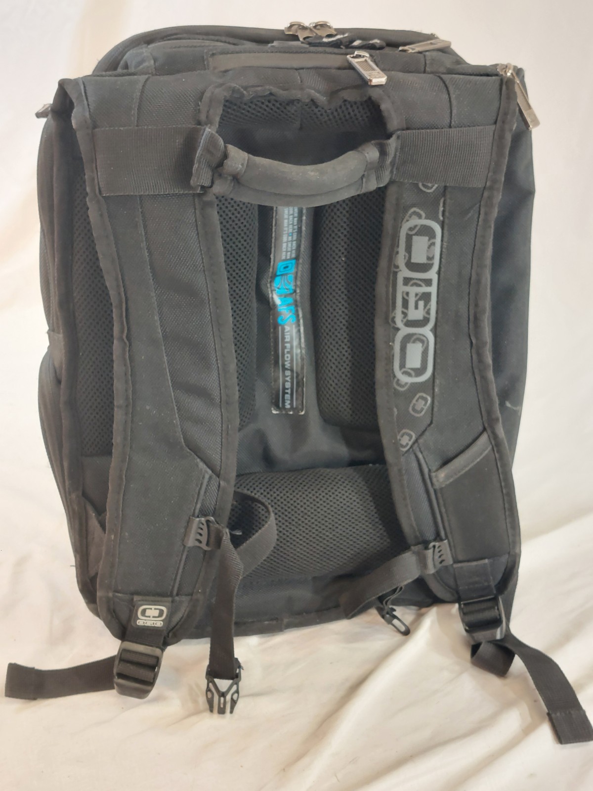 OGIO Epic Pack Backpack In Black Quilted sunbelt logo