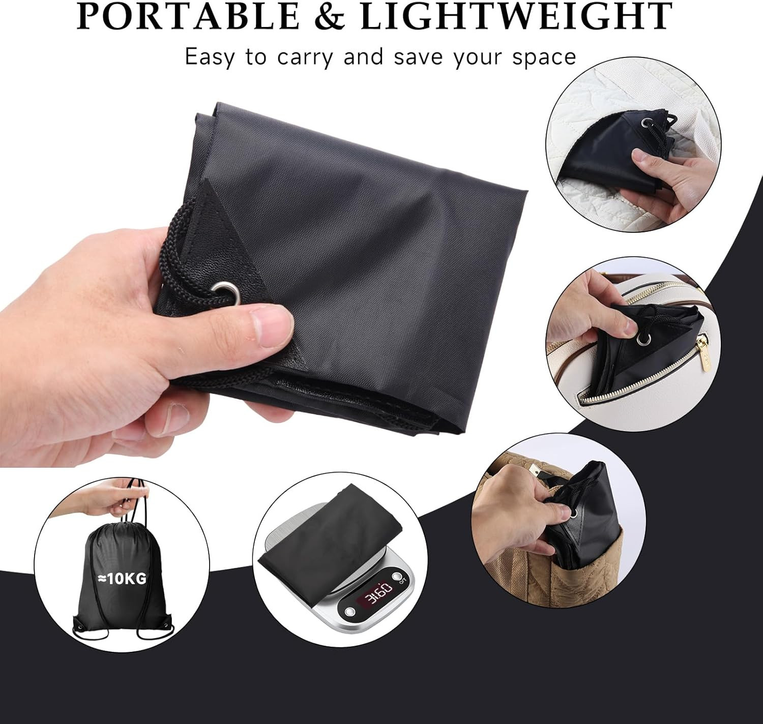 6 Pack Black Drawstring Backpacks Bulk Cinch Sack Gym Travel Storage Bags