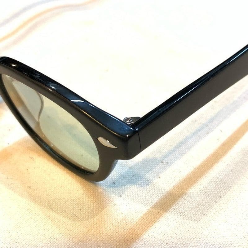 STUDIO D’ARTISAN Matte Black Boston Sunglasses with Case & Cloth