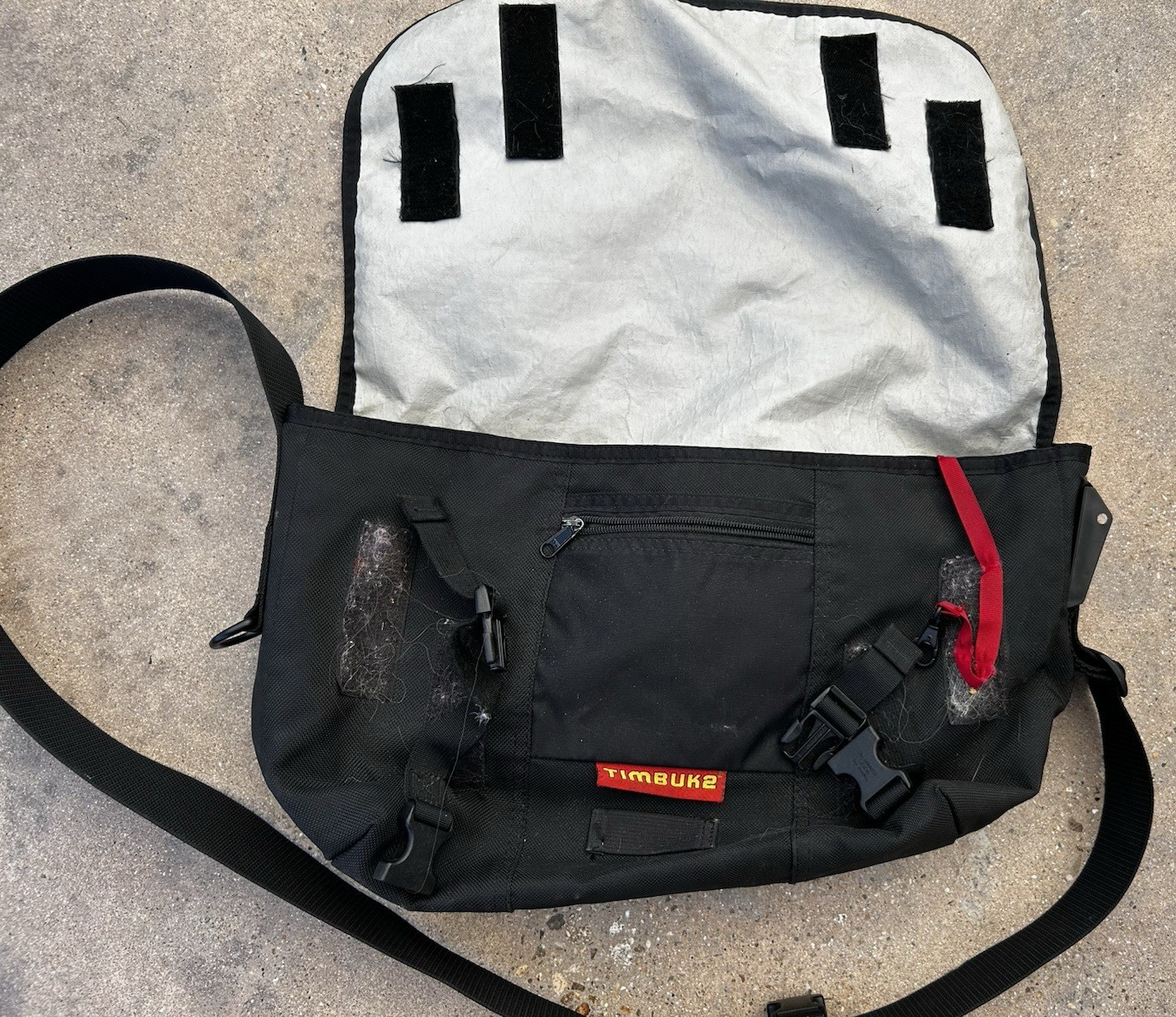 Timbuk2 Messenger Bag Cycling Laptop Bag Carry On Bike Cyclist Gear Black Grey