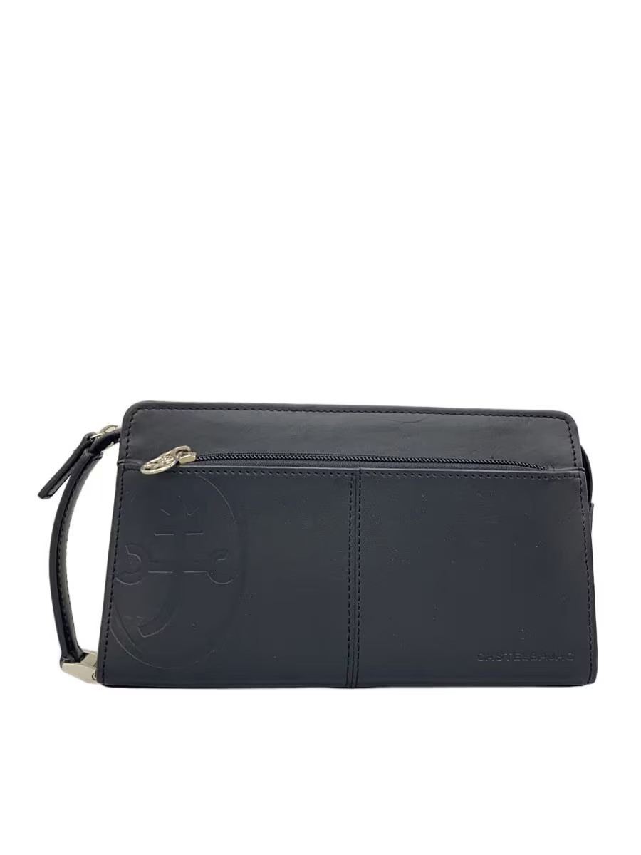 CASTELBAJAC Second Bag Black Solid Color