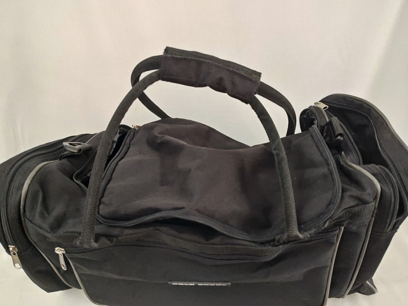 Vintage Polo Sport Ralph Lauren Duffle Bag Royal Blue Double Handles Luggage