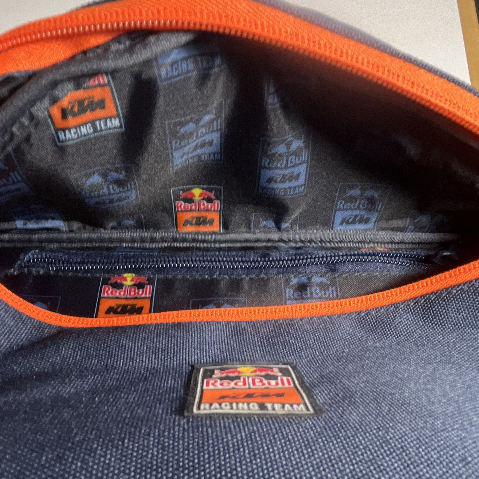 Red Bull KTM Racing Team Carve Bum Bag Fanny Pack Waist Sling Blue Orange Moto