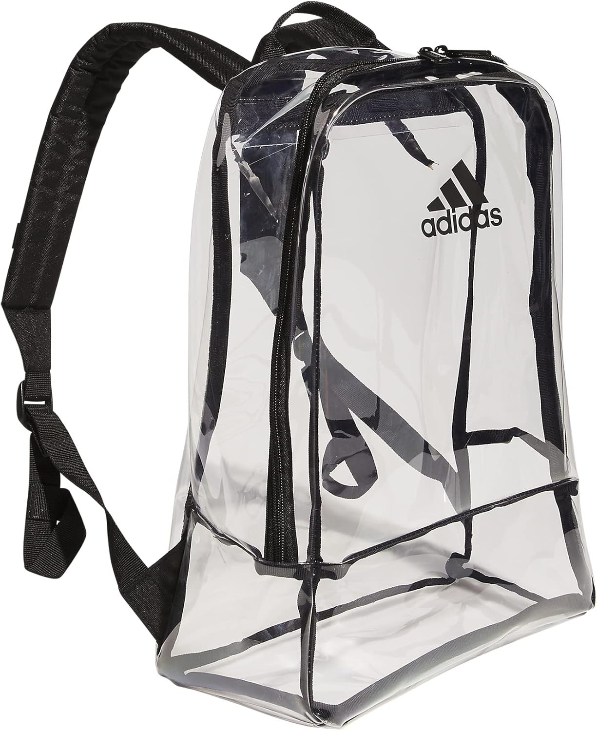 Adidas Clear Backpack PVC Free Unisex IQ5524 New