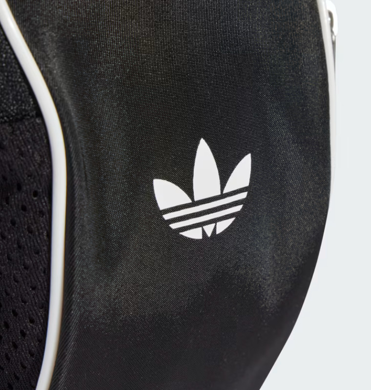 NWT Adidas $30 ADICOLOR SMALL SLING BAG, Black
