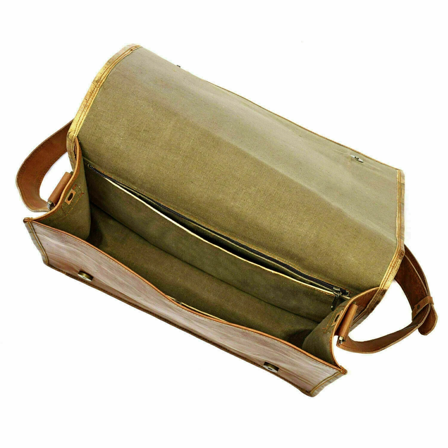 Bag Original Camel Leather Messenger Men Laptop Bag Briefcase Bag Shoulder Bags