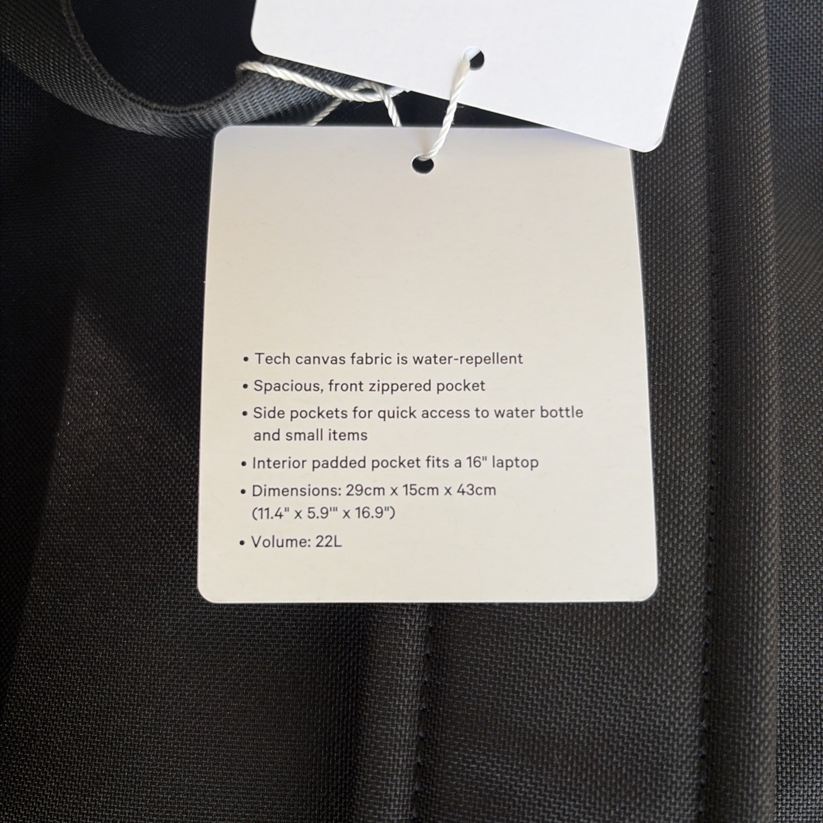 lululemon Double-Zip Backpack 22L *Tech Canvas