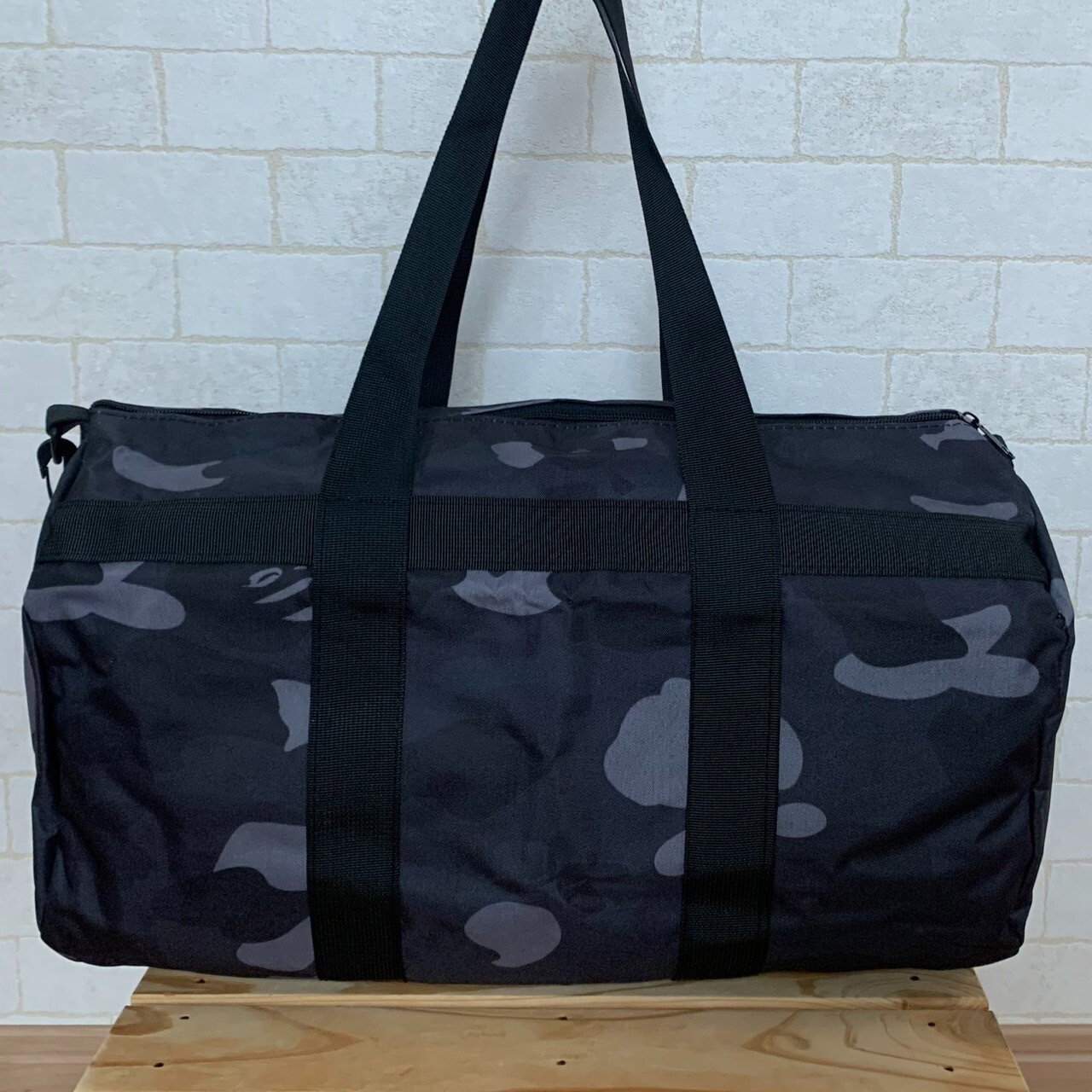 Bape A Bathing Ape Large Duffle Bag Camo BAPE for e-MOOK Magazine