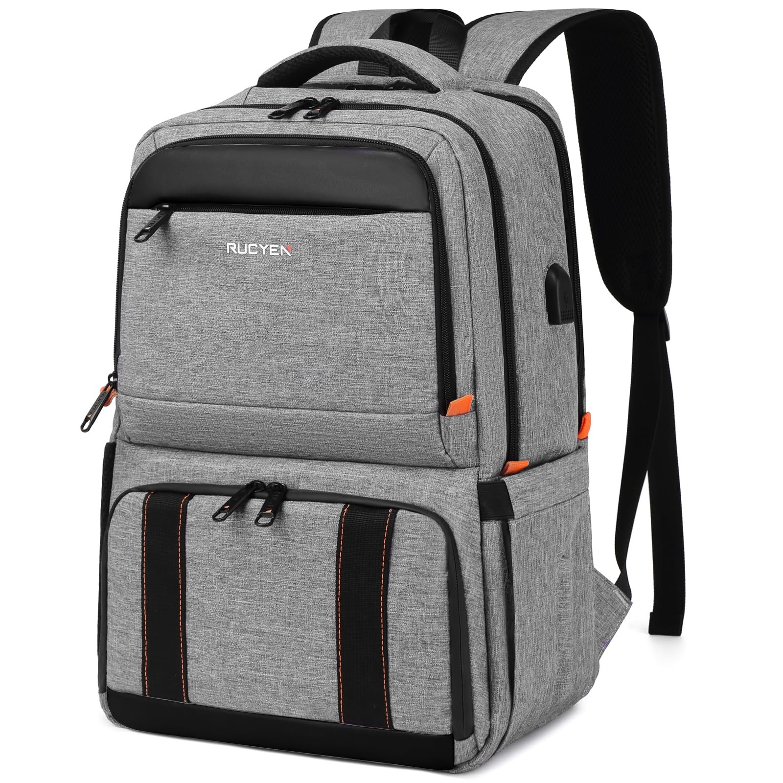 RUCYEN Lunch Backpack, Insulated Cooler Backpack Box for Men Women, 15.6 Inches