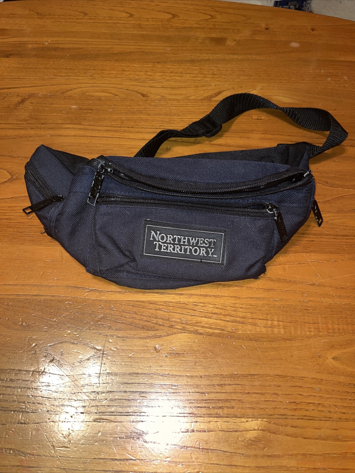 Northwest Territory Waist Pack Blue Multi Zipper Pouch Pack RN13-2701649 