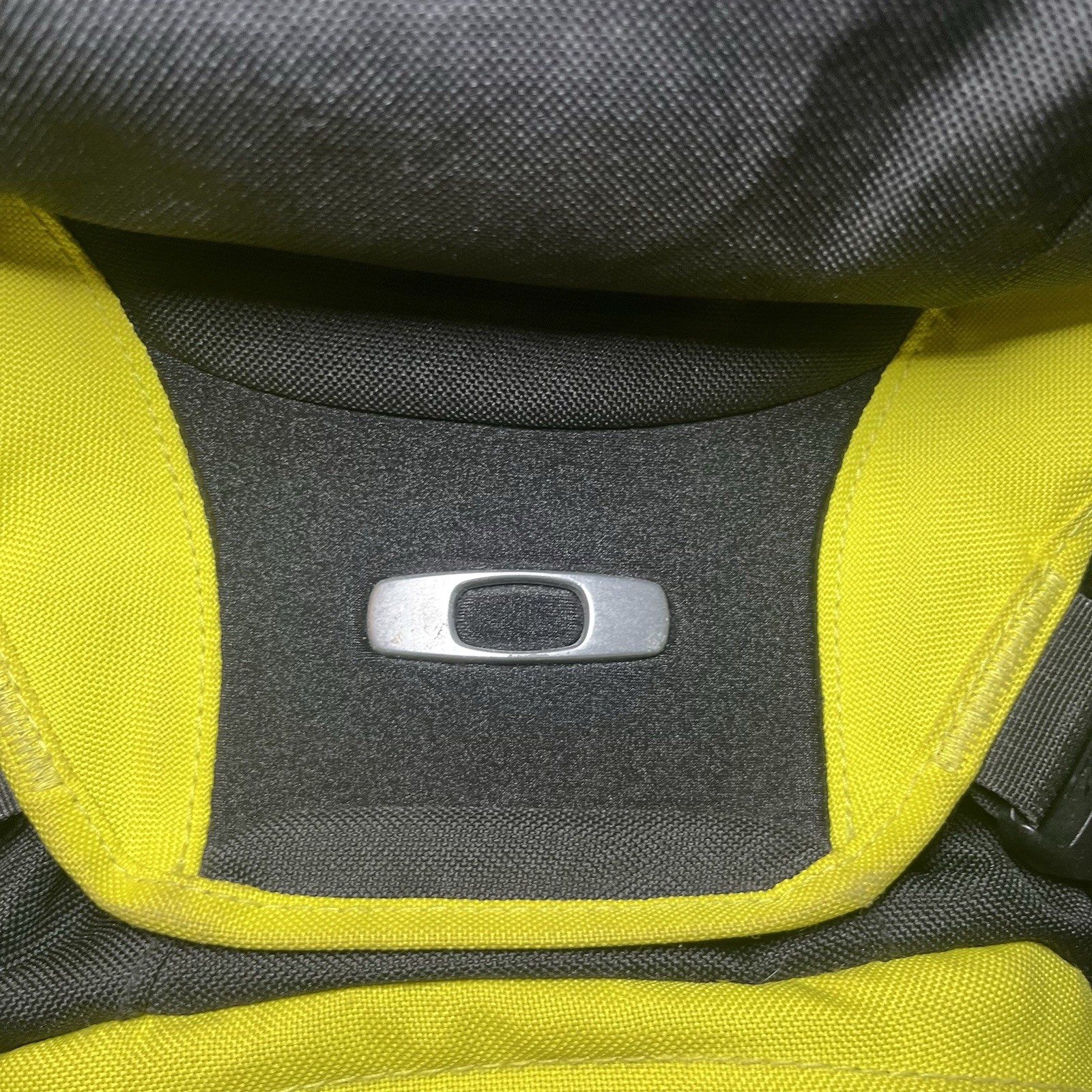 Vintage Oakley Gearbox LX Software Backpack Y2K Yellow Tactical
