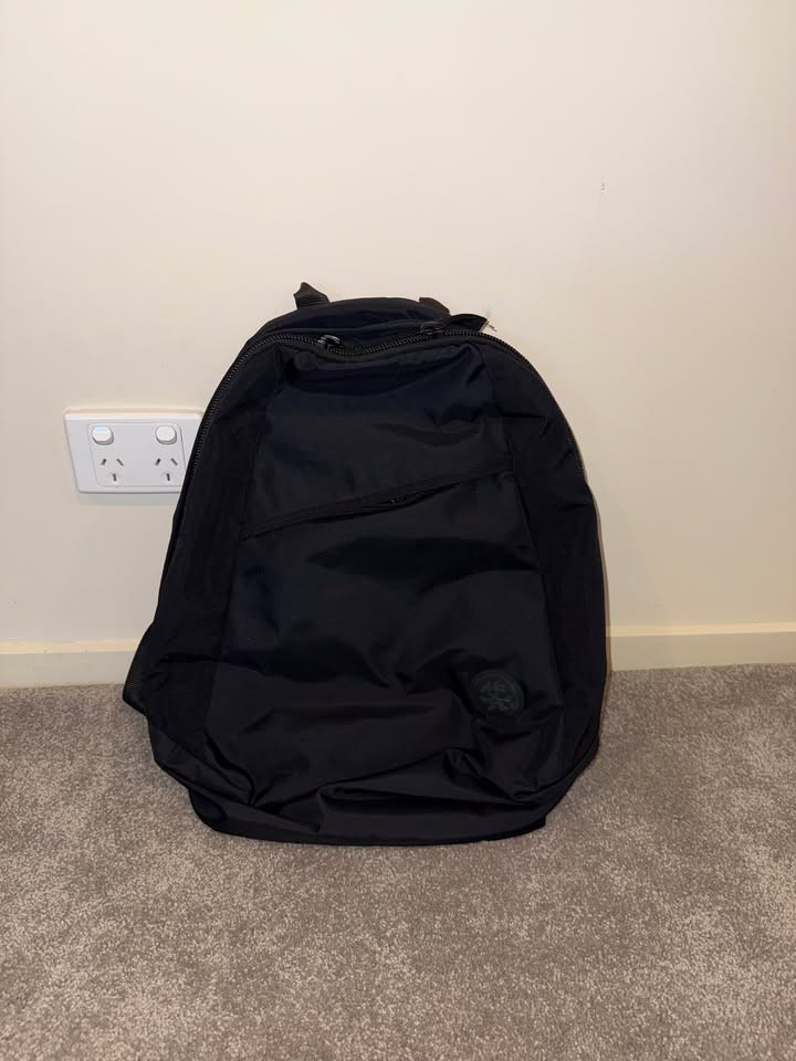 Crumpler Fog Backpack Black 3 Pocket