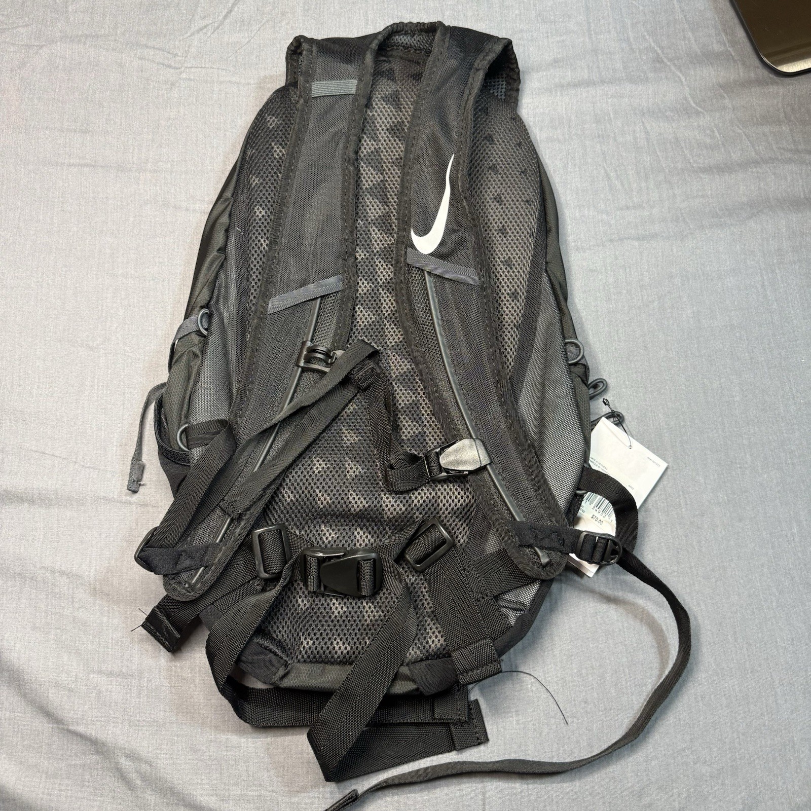 Nike Engineered Ultra-Light Running Backpack Black N3567 15L NWT